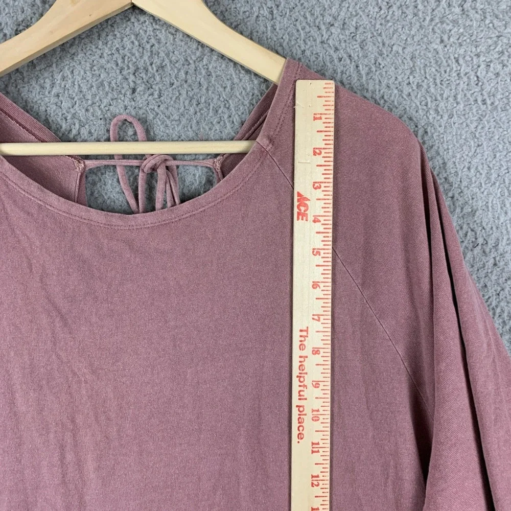 Free‎ People Beach Dress Small Swim Cover Up Oversized Slouchy Pink